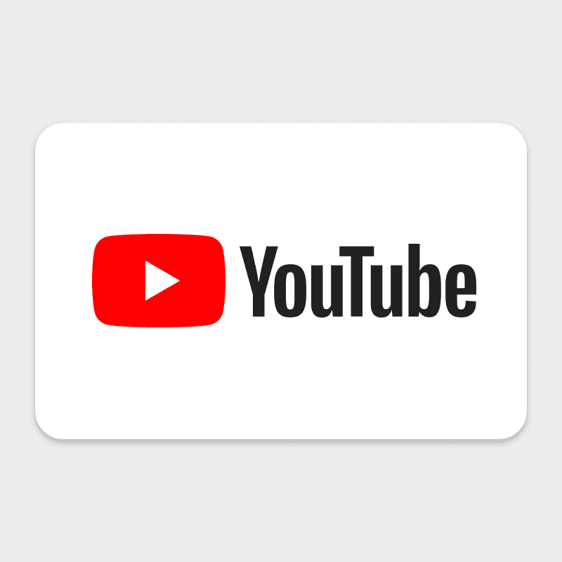 youtube gift card